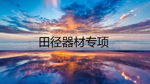 田径器材专项